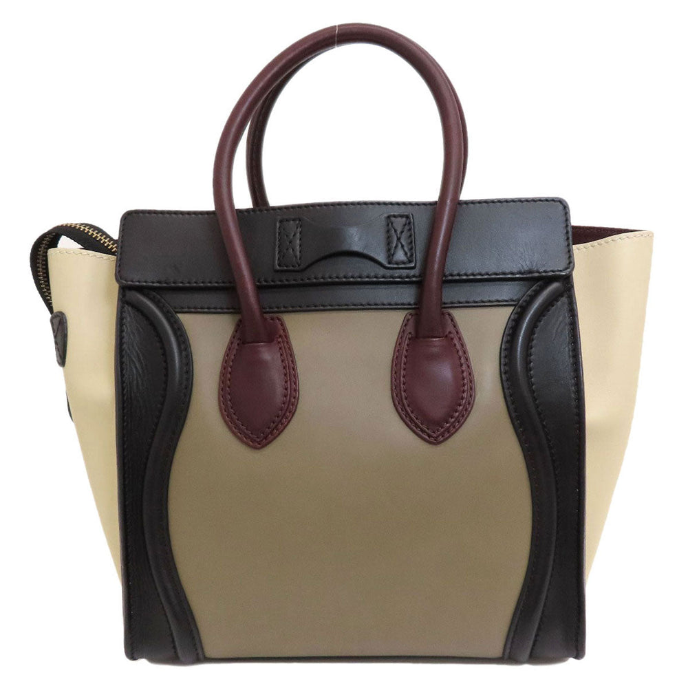 CELINE Handbag Calfskin multicolor Luggage micro