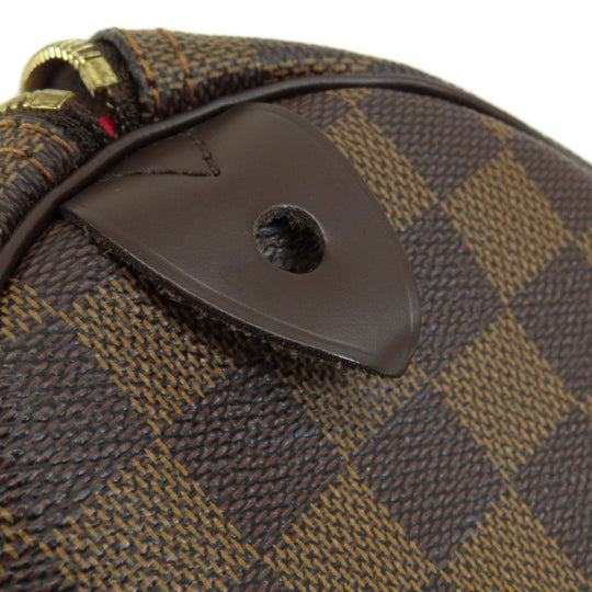LOUIS VUITTON Handbag N41532 Damier canvas Brown Speedy 25 Women Used Authentic