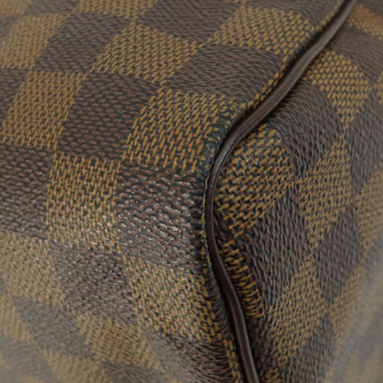 LOUIS VUITTON Handbag N41532 Damier canvas Brown Speedy 25 Women Used Authentic
