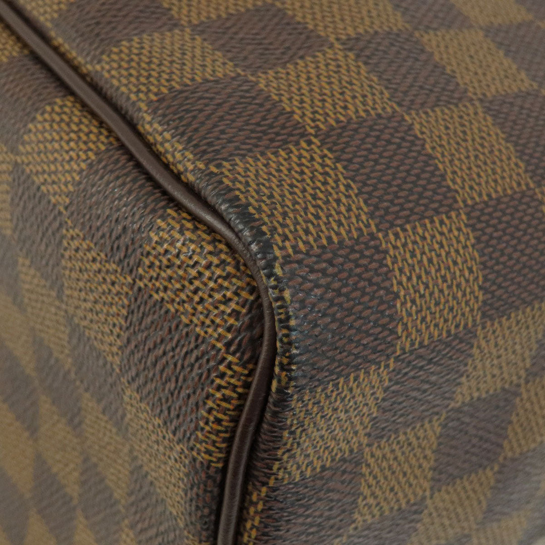 LOUIS VUITTON Handbag N41532 Damier canvas Brown Speedy 25 Women Used Authentic