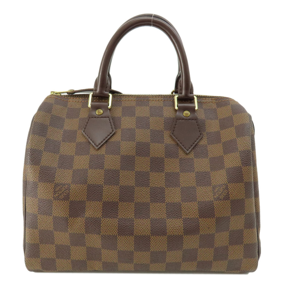 LOUIS VUITTON Handbag N41532 Damier canvas Brown Speedy 25 Women Used Authentic
