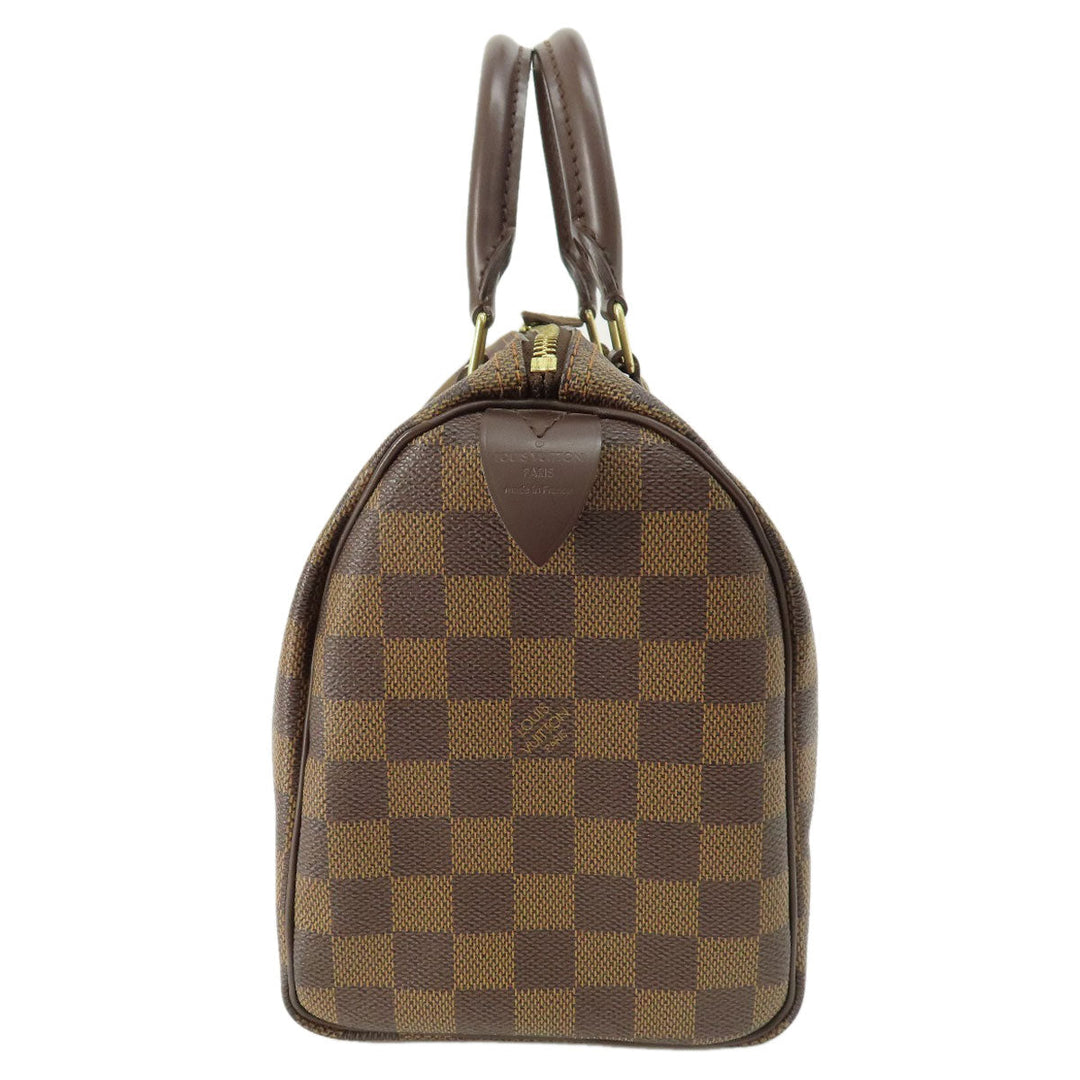 LOUIS VUITTON Handbag N41532 Damier canvas Brown Speedy 25 Women Used Authentic
