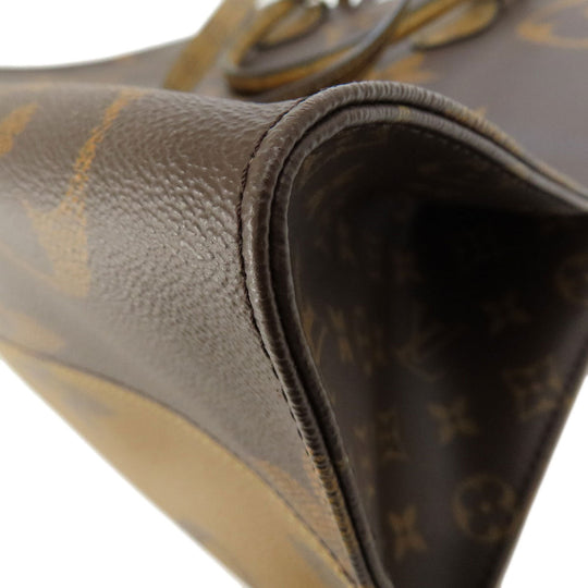 LOUIS VUITTON Tote Bag M44576 Monogram reverse Brown On the Go GM Monogram Giant Women Used Authentic
