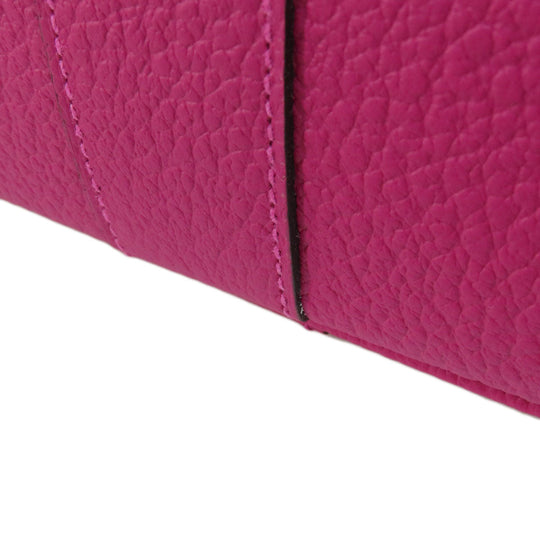 HERMES Handbag Negonda purple Garden Party PM Rose Purple SilverMetal