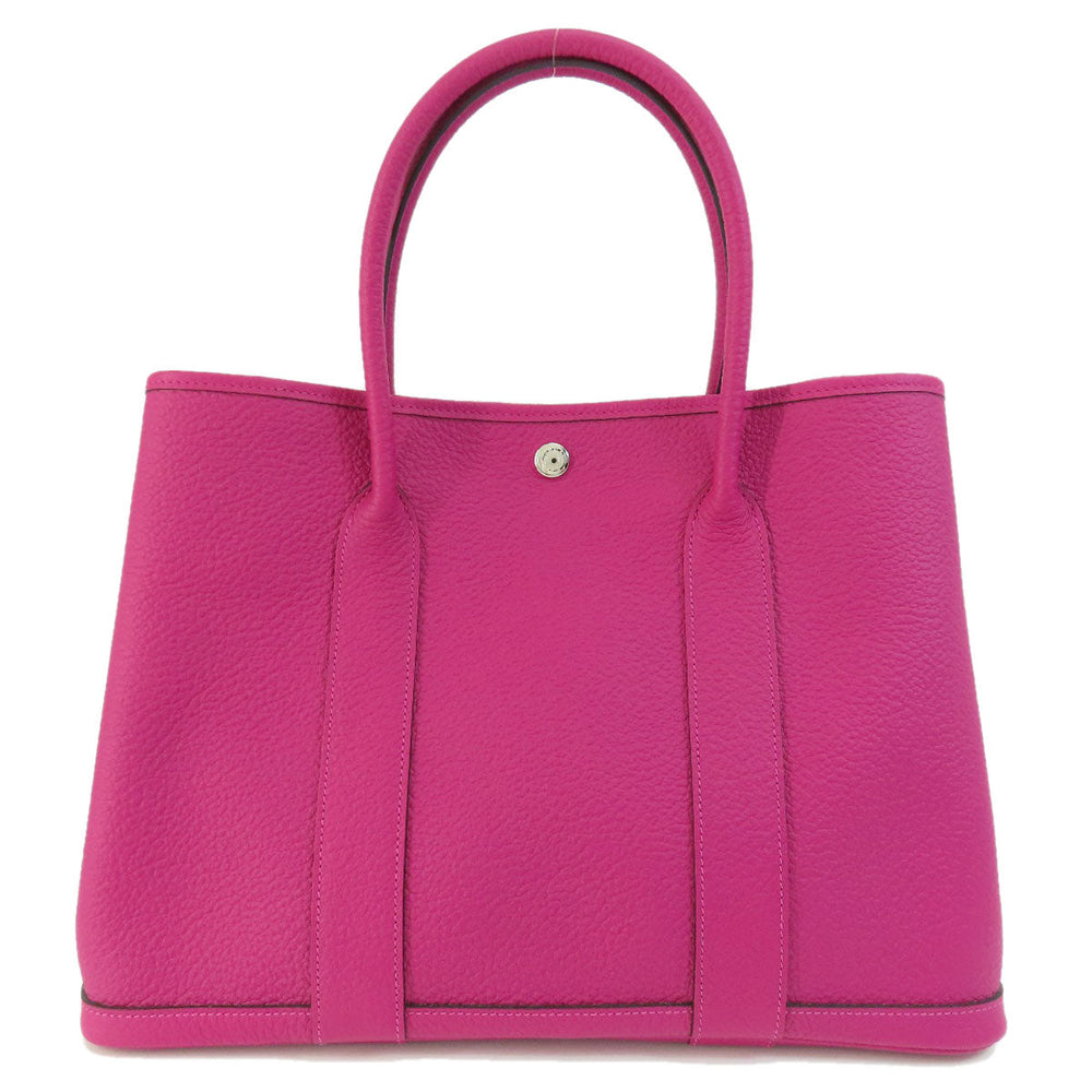 HERMES Handbag Negonda purple Garden Party PM Rose Purple SilverMetal