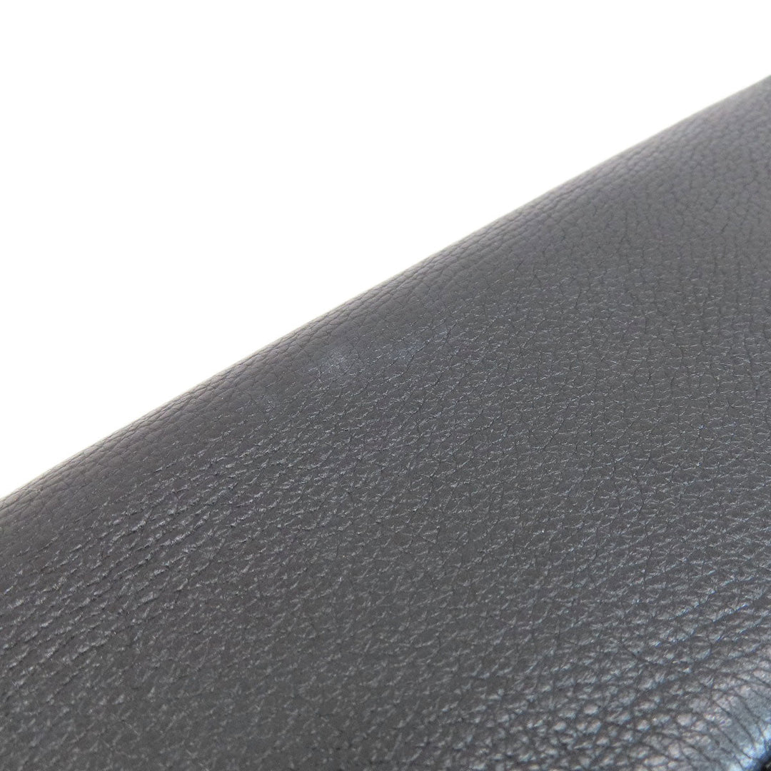 COACH Handbag F36628 leather black logo Women Used Authentic