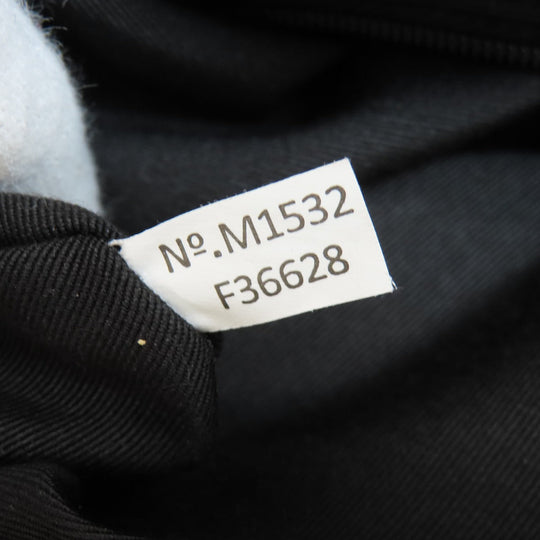 COACH Handbag F36628 leather black logo Women Used Authentic