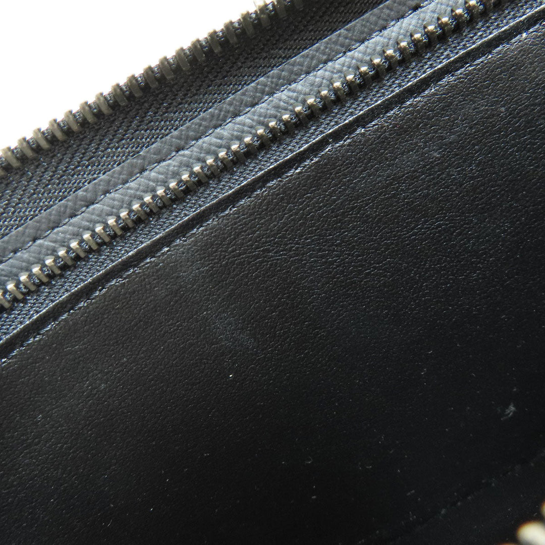 LOUIS VUITTON Long Wallet Purse M62295 Monogram Eclipse black Zippy Wallet Vertical Eclipse mens Used Authentic