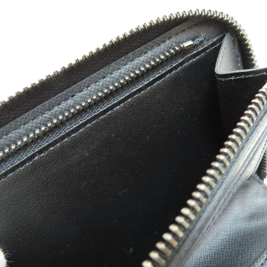 LOUIS VUITTON Long Wallet Purse M62295 Monogram Eclipse black Zippy Wallet Vertical Eclipse mens Used Authentic