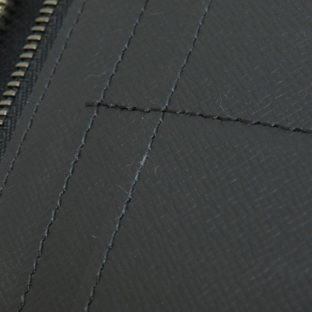 LOUIS VUITTON Long Wallet Purse M62295 Monogram Eclipse black Zippy Wallet Vertical Eclipse mens Used Authentic