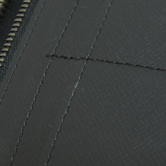 LOUIS VUITTON Long Wallet Purse M62295 Monogram Eclipse black Zippy Wallet Vertical Eclipse mens Used Authentic