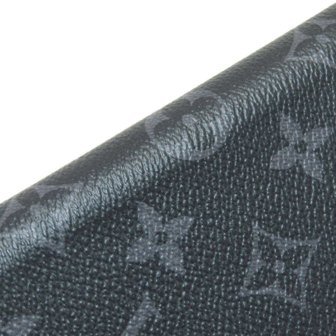 LOUIS VUITTON Long Wallet Purse M62295 Monogram Eclipse black Zippy Wallet Vertical Eclipse mens Used Authentic