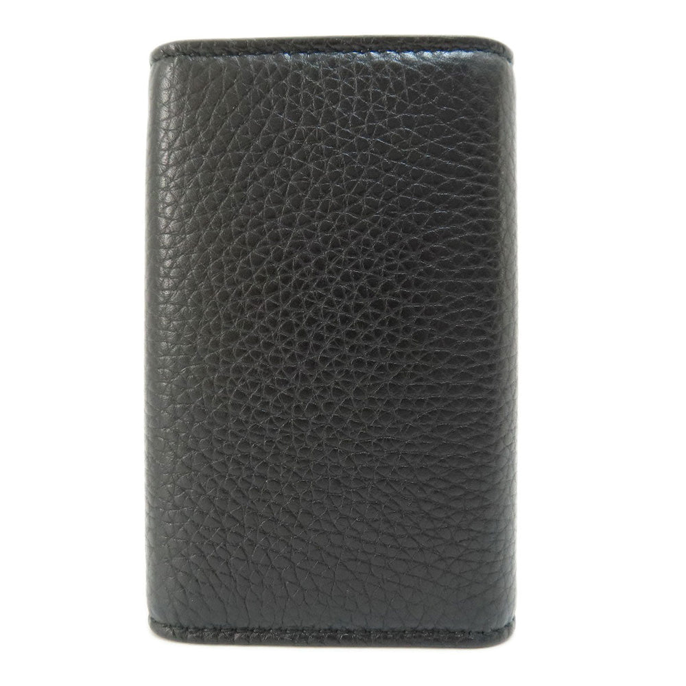 GUCCI Key case Key holder  473924 leather black logo Women(Unisex) Used Authentic