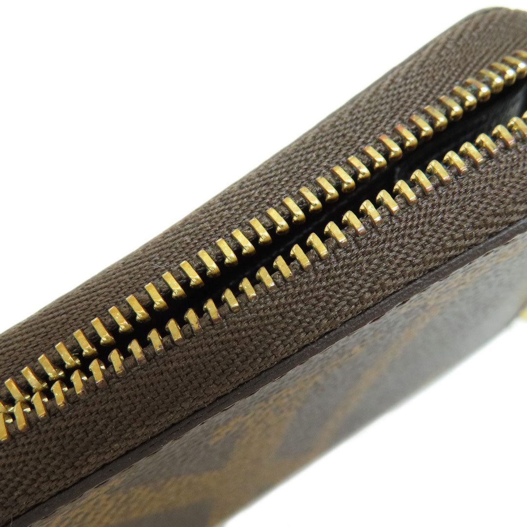 LOUIS VUITTON Coin case M69354 Giant monogram canvas Brown Zippy Coin Purse Monogram Giant Women Used Authentic