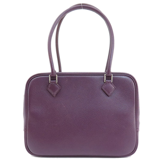 HERMES Handbag Epsom purple Plume 20 Cyclamen SilverMetal