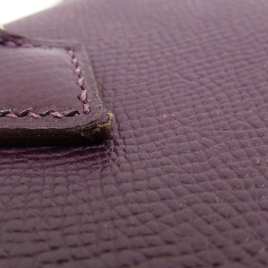HERMES Handbag Epsom purple Plume 20 Cyclamen SilverMetal