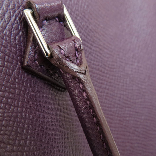 HERMES Handbag Epsom purple Plume 20 Cyclamen SilverMetal