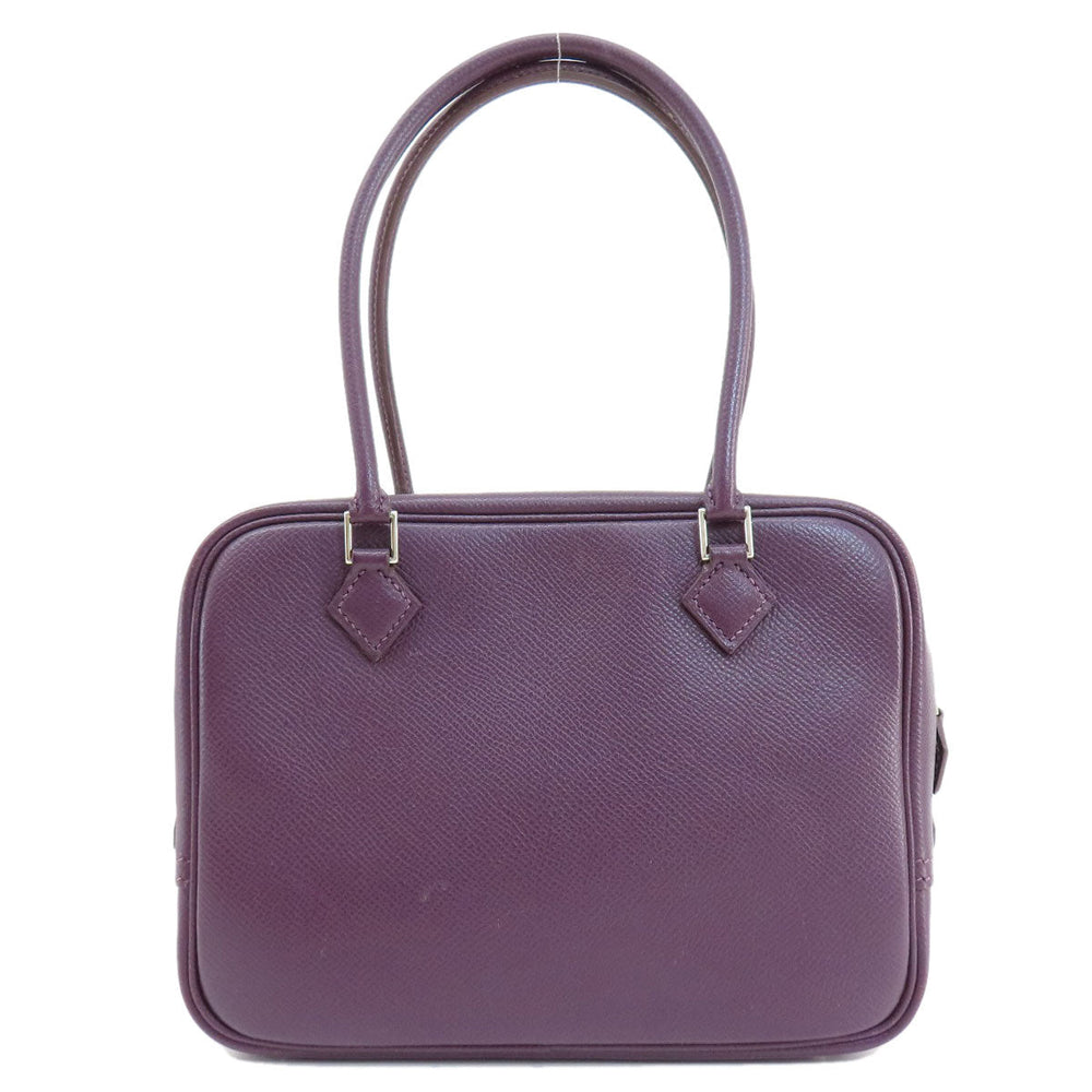 HERMES Handbag Epsom purple Plume 20 Cyclamen SilverMetal