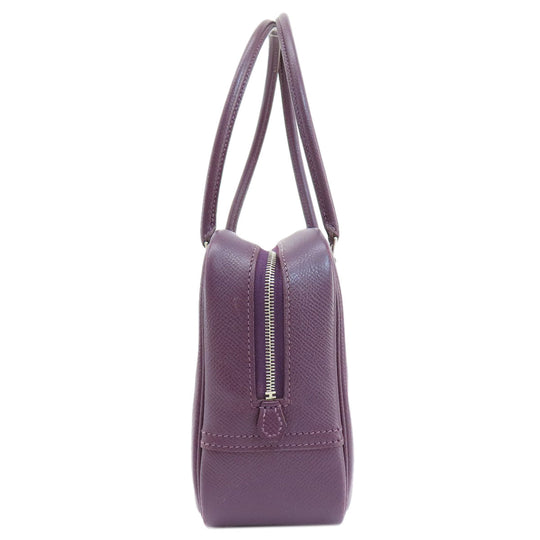 HERMES Handbag Epsom purple Plume 20 Cyclamen SilverMetal