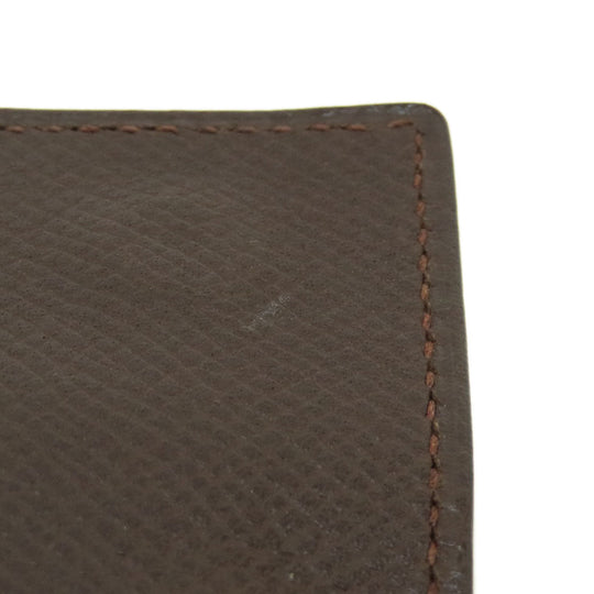 HERMES Key case Key holder  Epsom Brown Serie Etui Cre 6