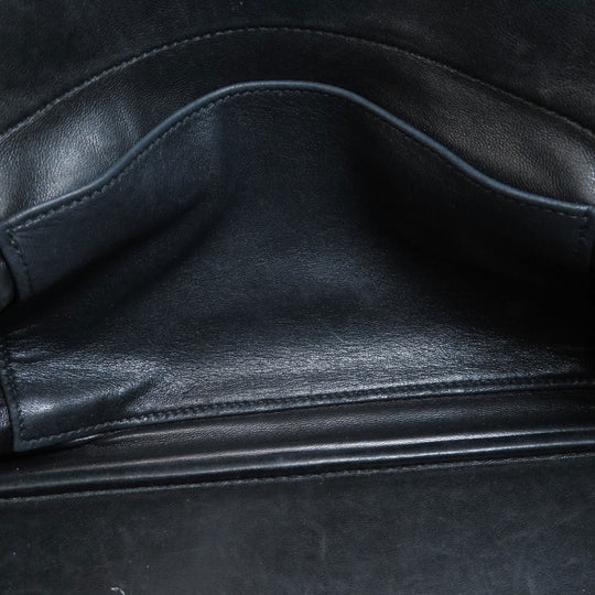 HERMES Handbag Taurillon Clemence black Bolide 37 Black SilverMetal Women Used Authentic