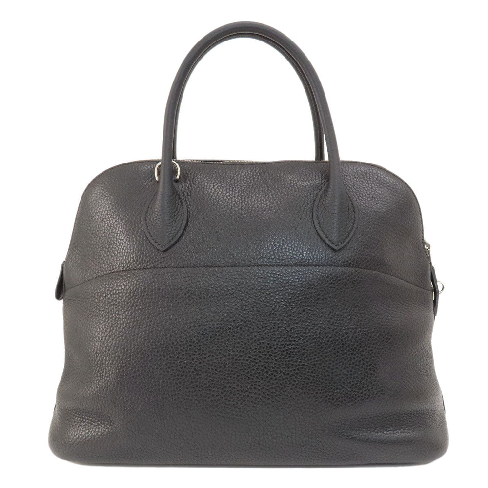 HERMES Handbag Taurillon Clemence black Bolide 37 Black SilverMetal Women Used Authentic