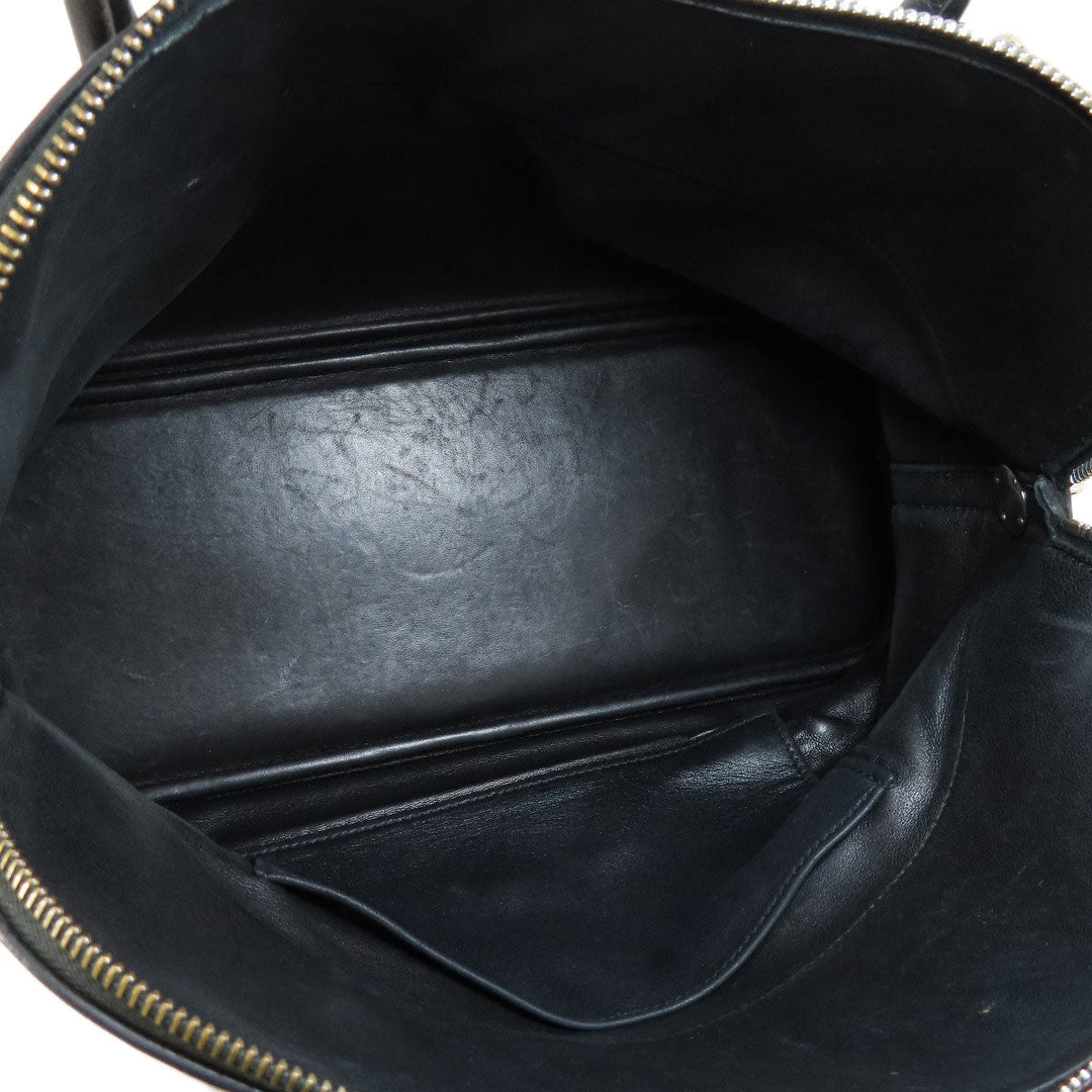 HERMES Handbag Taurillon Clemence black Bolide 37 Black SilverMetal Women Used Authentic