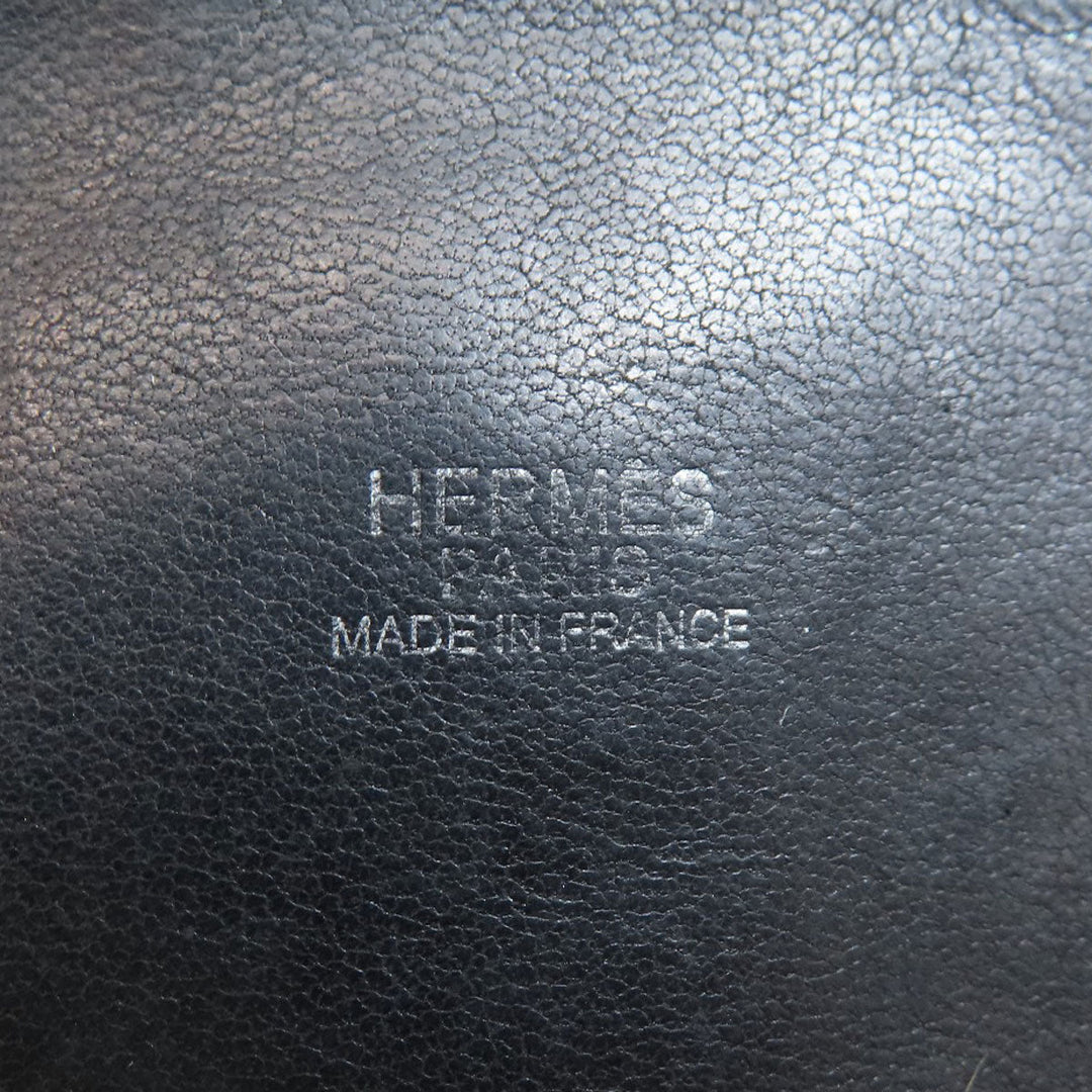 HERMES Handbag Taurillon Clemence black Bolide 37 Black SilverMetal Women Used Authentic