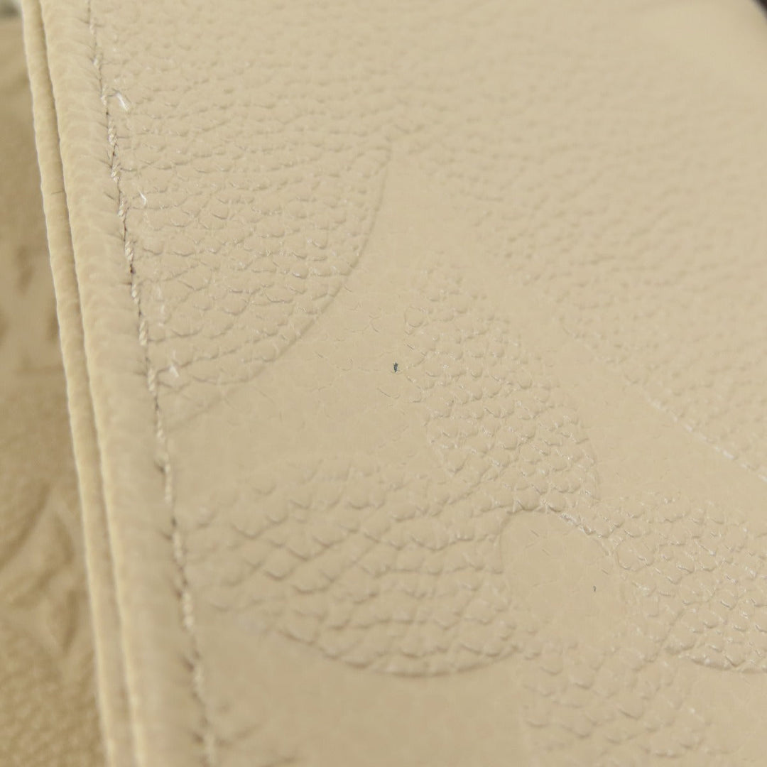 LOUIS VUITTON Tote Bag M45607 Monogram Ann Platt gray On the Go MM Monogram Empreinte