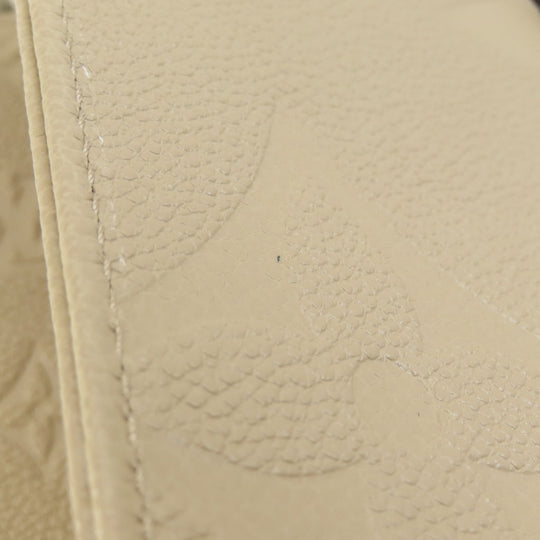 LOUIS VUITTON Tote Bag M45607 Monogram Ann Platt gray On the Go MM Monogram Empreinte