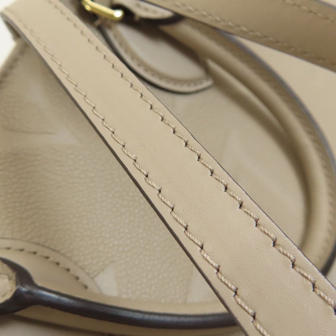 LOUIS VUITTON Tote Bag M45607 Monogram Ann Platt gray On the Go MM Monogram Empreinte