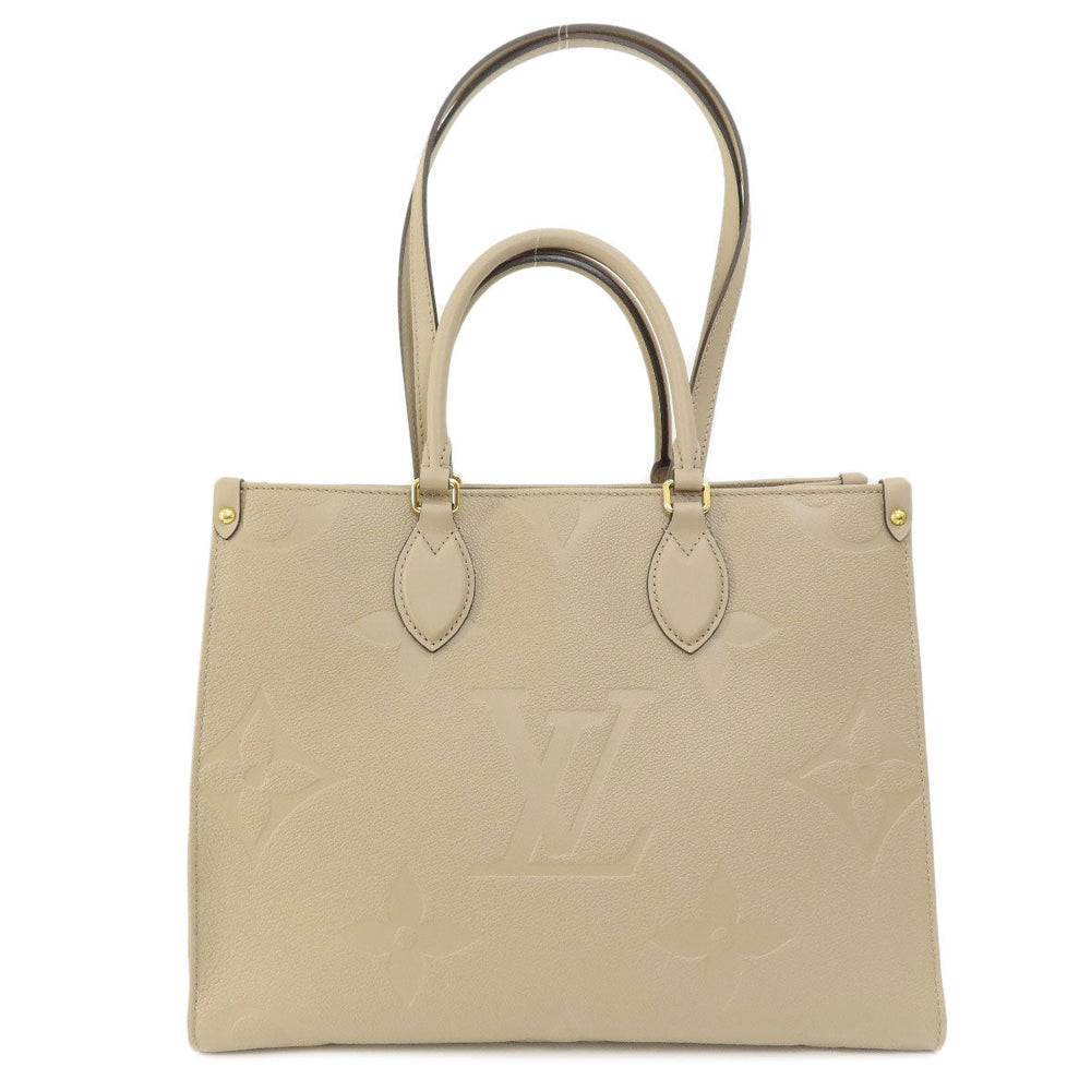 LOUIS VUITTON Tote Bag M45607 Monogram Ann Platt gray On the Go MM Monogram Empreinte