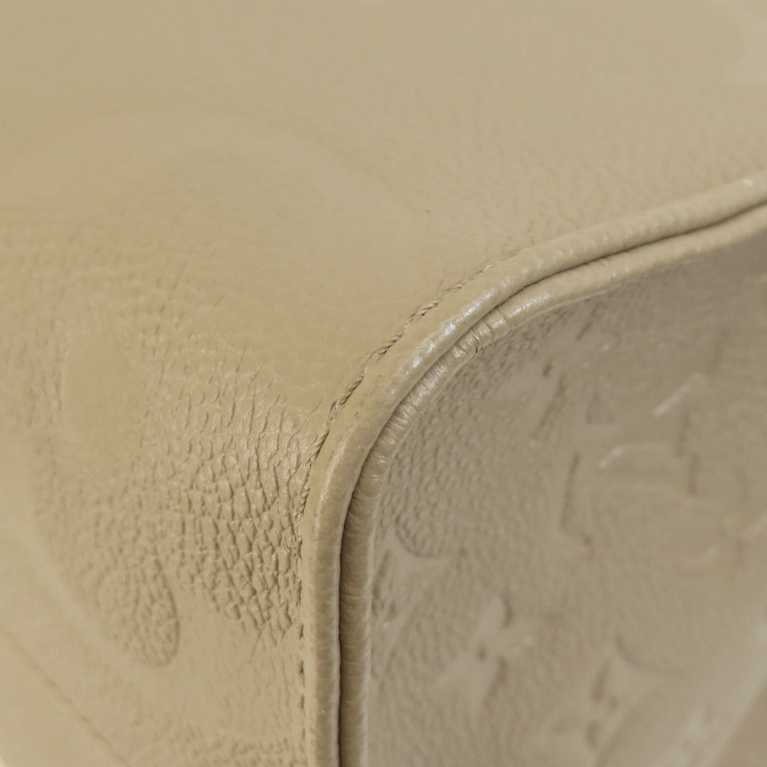 LOUIS VUITTON Tote Bag M45607 Monogram Ann Platt gray On the Go MM Monogram Empreinte