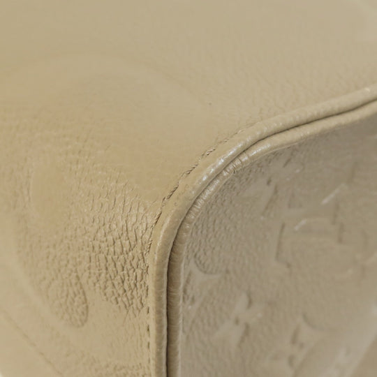 LOUIS VUITTON Tote Bag M45607 Monogram Ann Platt gray On the Go MM Monogram Empreinte