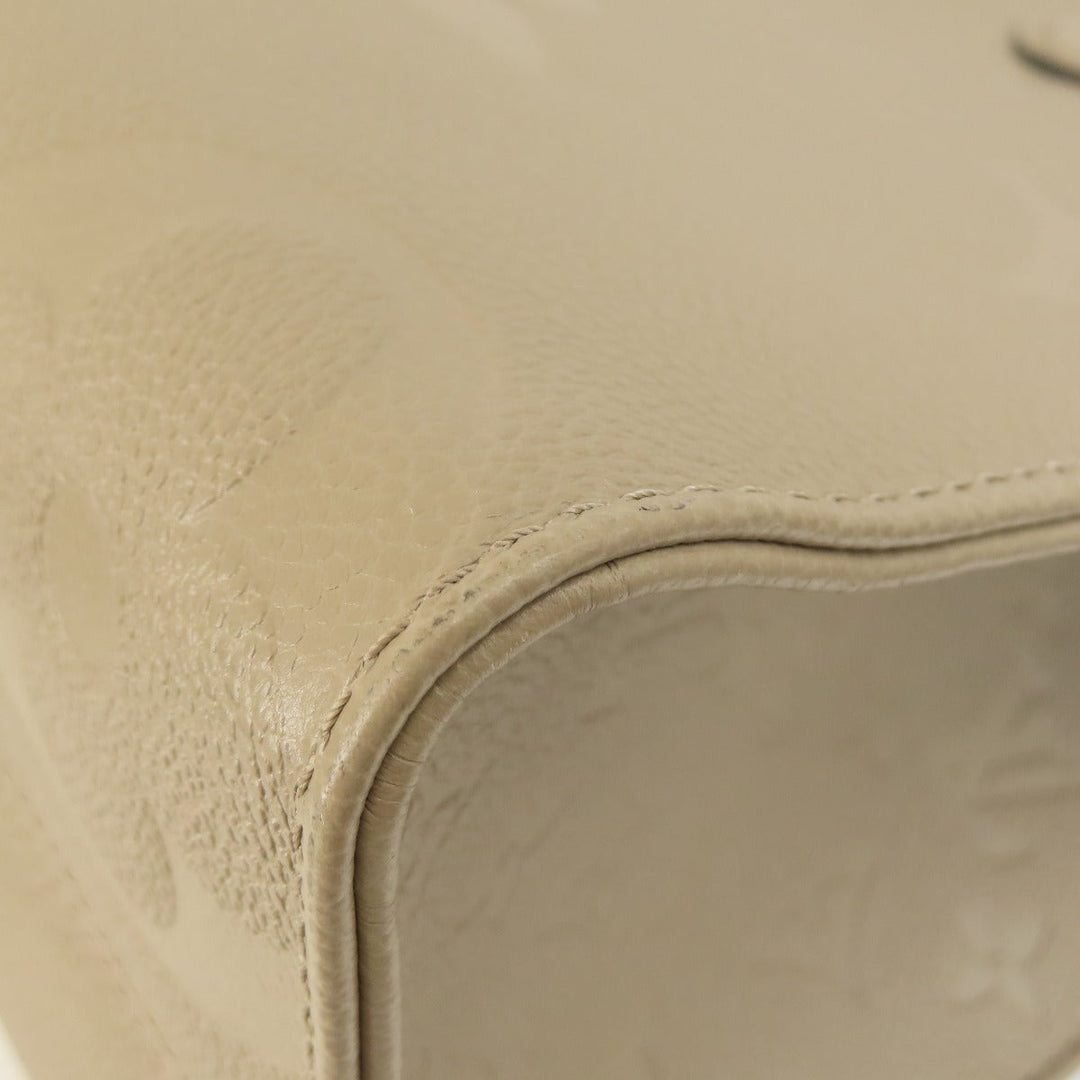 LOUIS VUITTON Tote Bag M45607 Monogram Ann Platt gray On the Go MM Monogram Empreinte