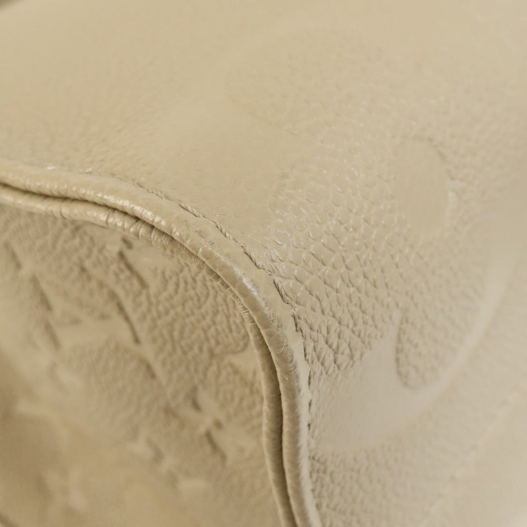 LOUIS VUITTON Tote Bag M45607 Monogram Ann Platt gray On the Go MM Monogram Empreinte