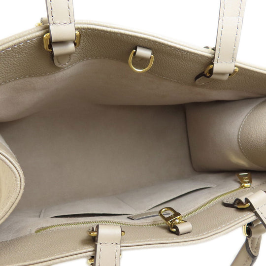 LOUIS VUITTON Tote Bag M45607 Monogram Ann Platt gray On the Go MM Monogram Empreinte