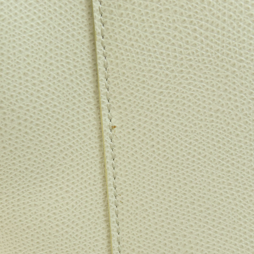 CELINE Handbag leather beige Bar Tikal Kaba Small 2WAY Women Used Authentic