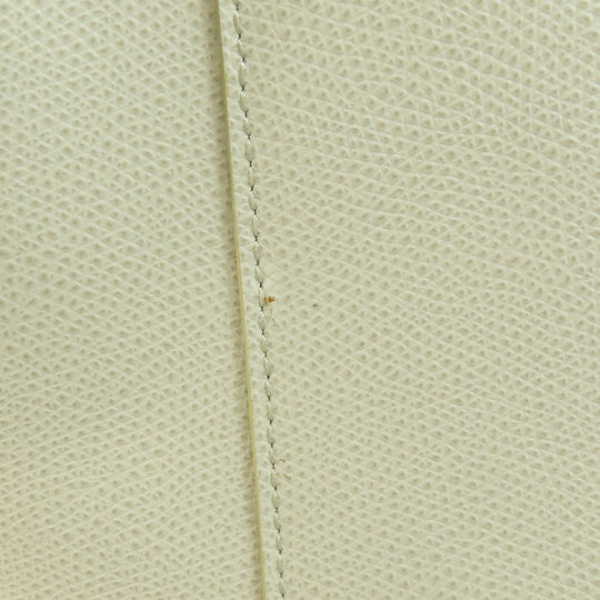 CELINE Handbag leather beige Bar Tikal Kaba Small 2WAY Women Used Authentic