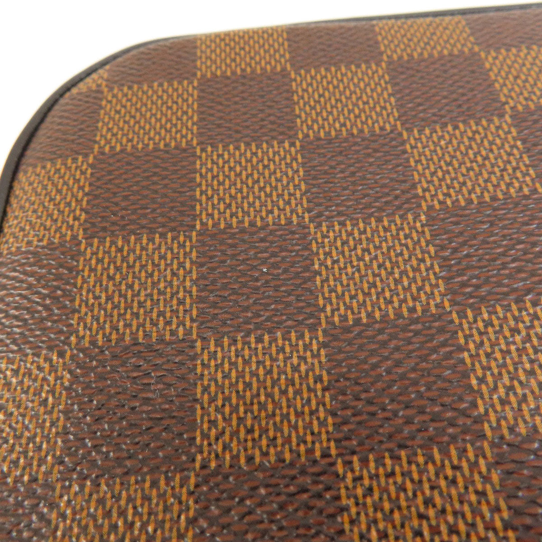 LOUIS VUITTON Shoulder Bag N40178 Damier canvas Brown Santa Monica Saffron Damier Ebene Women Used Authentic