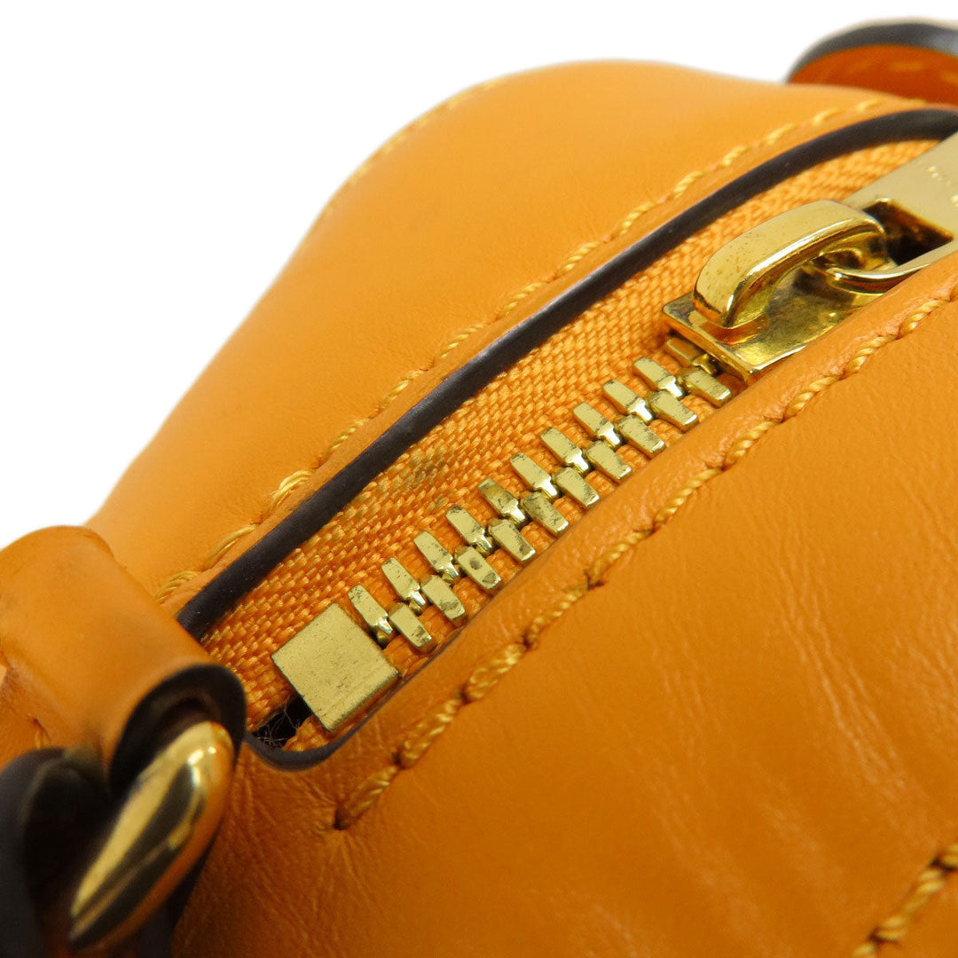 LOUIS VUITTON Shoulder Bag N40178 Damier canvas Brown Santa Monica Saffron Damier Ebene Women Used Authentic