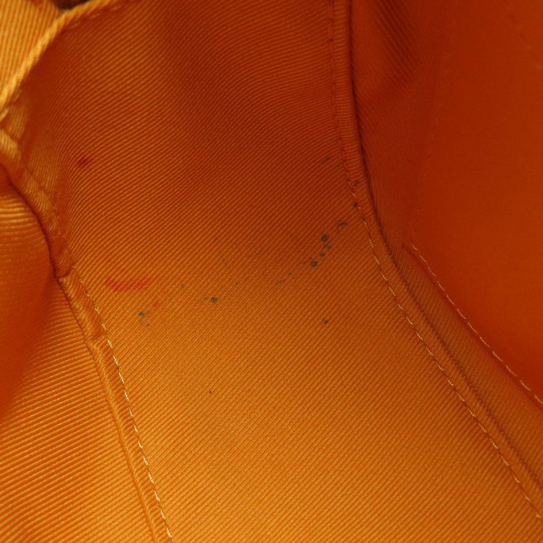 LOUIS VUITTON Shoulder Bag N40178 Damier canvas Brown Santa Monica Saffron Damier Ebene Women Used Authentic