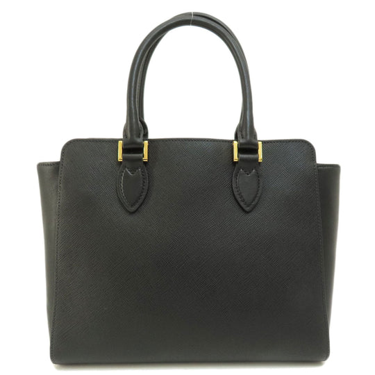 PRADA Handbag 1BA113 leather black 2WAY