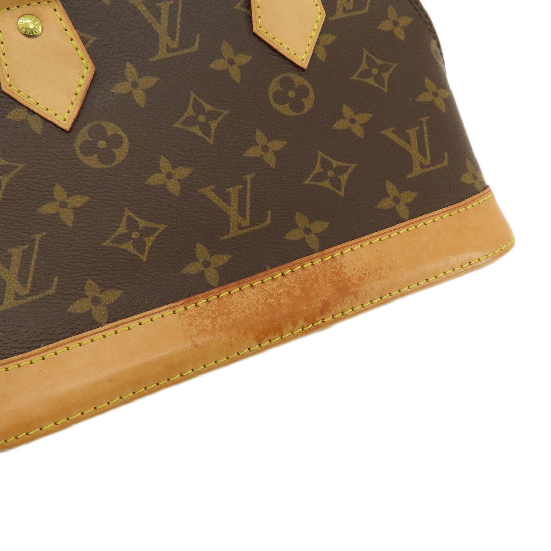 LOUIS VUITTON Handbag M53152 Monogram canvas Brown ƒAƒ‹ƒ}BB Monogram Women Used Authentic