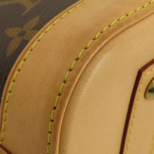 LOUIS VUITTON Handbag M53152 Monogram canvas Brown ƒAƒ‹ƒ}BB Monogram Women Used Authentic