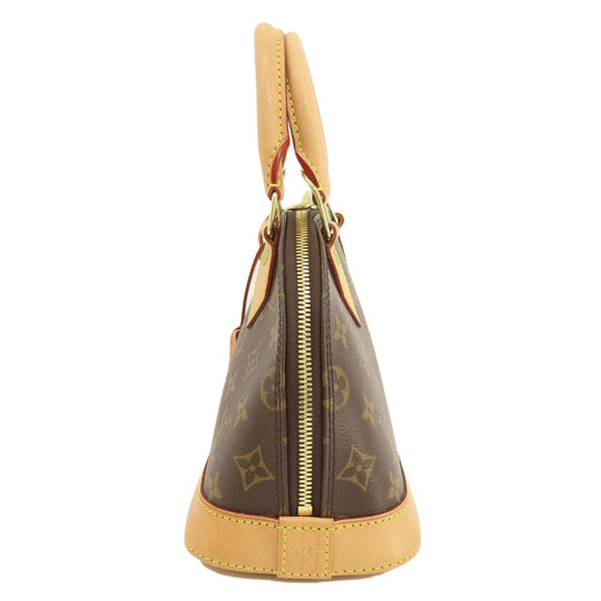 LOUIS VUITTON Handbag M53152 Monogram canvas Brown ƒAƒ‹ƒ}BB Monogram Women Used Authentic