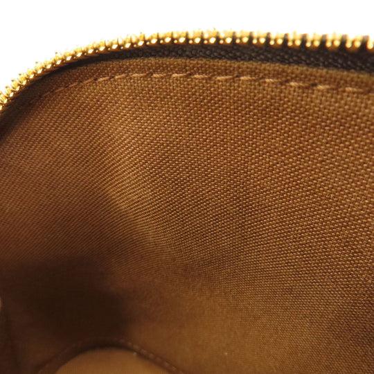 LOUIS VUITTON Handbag M53152 Monogram canvas Brown ƒAƒ‹ƒ}BB Monogram Women Used Authentic