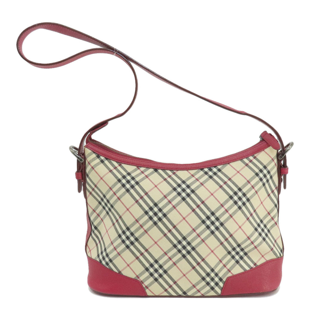 BURBERRY Shoulder Bag canvas beige Nova Check