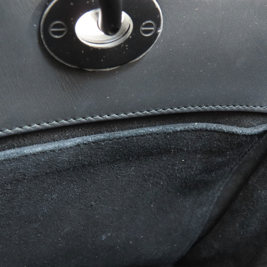 Christian Dior Handbag Calfskin black Lady Dior 2WAY
