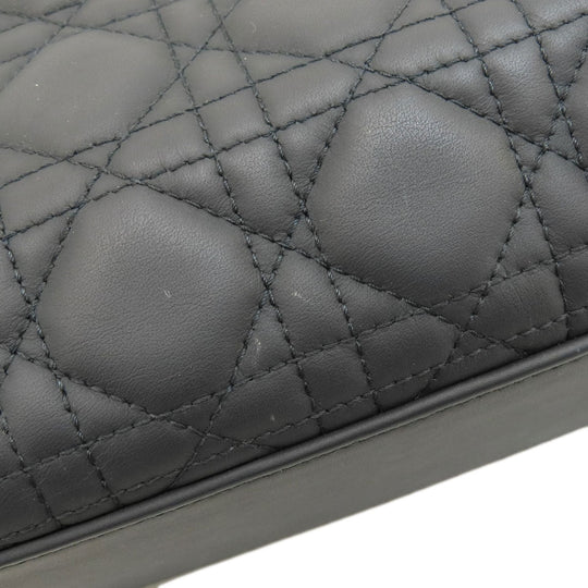 Christian Dior Handbag Calfskin black Lady Dior 2WAY